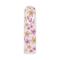Floral Plumeria Metal Bookmark — Tropical Pink Flower Reading Marker